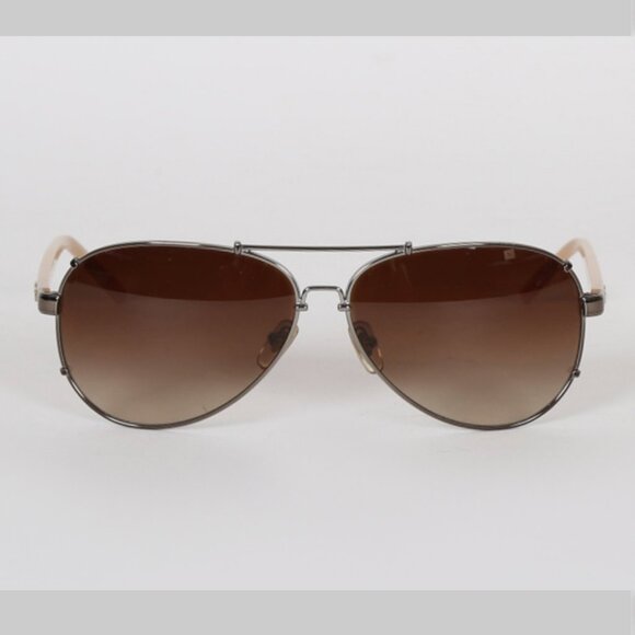 Dolce And Gabbana Pilot Aviator Beige Sunglasses Women's Fit 6047 w/Box & Bag - Picture 6 of 15